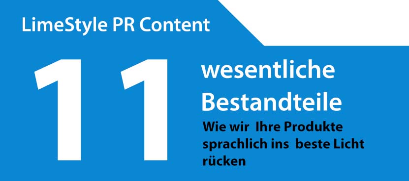 11 wesentliche Bestandteile - Wie wir Ihre Produkte sprachlich ins beste Licht rücken